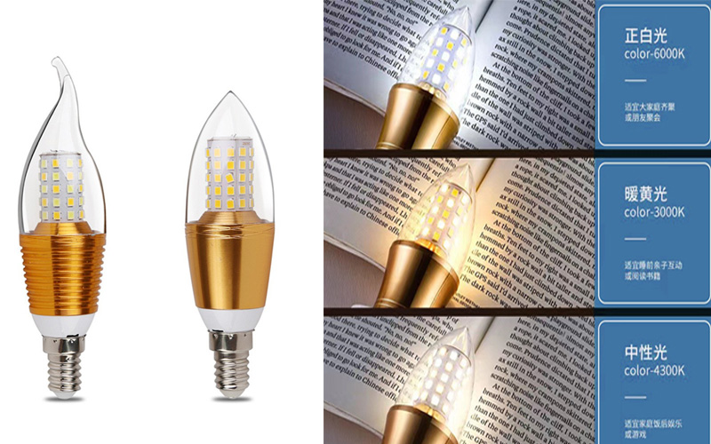 LED Candle Light Bulb