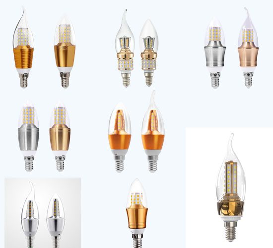 Led Candle Light Bulb